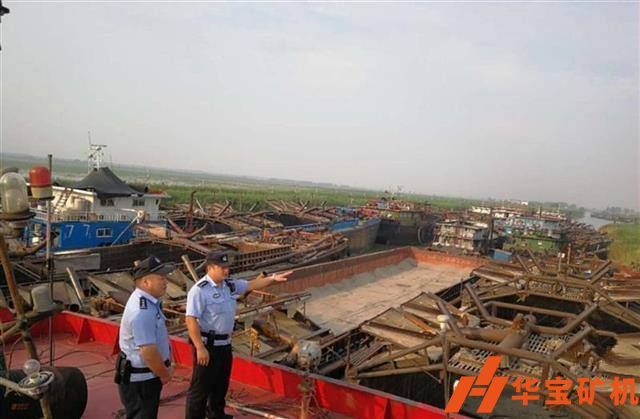 湖北打擊非法采砂、拆除砂石碼頭 監利復綠41個(gè)港口碼頭！