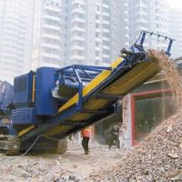 移動(dòng)式破碎機處理建筑垃圾需企業(yè)共同合作，形成完整產(chǎn)業(yè)鏈