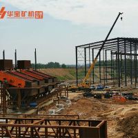 華寶礦機1316環(huán)保碎石及高標洗砂生產(chǎn)項目現場(chǎng)
