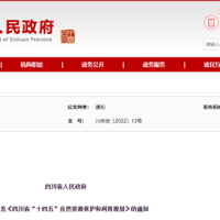 探索建設砂石資源開(kāi)發(fā)基地 四川省發(fā)布“十四五”自然資源保護和利用規劃