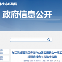 設計年通過(guò)能力600萬(wàn)噸！江西九江一碼頭工程即將開(kāi)建