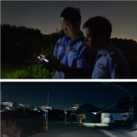 【高壓】打擊違法洗砂洗泥行為！廣東中山執法人員夜“探”砂石場(chǎng)