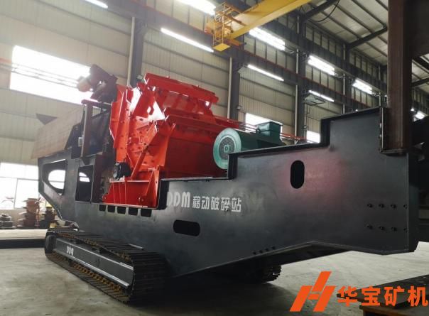 移動(dòng)石頭破碎機